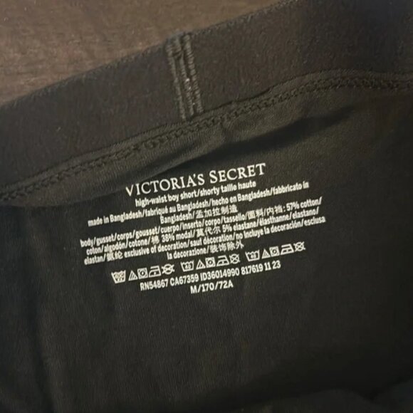 NWT Victoria’s Secret logo cotton high waist boyshort panty - Picture 4 of 5